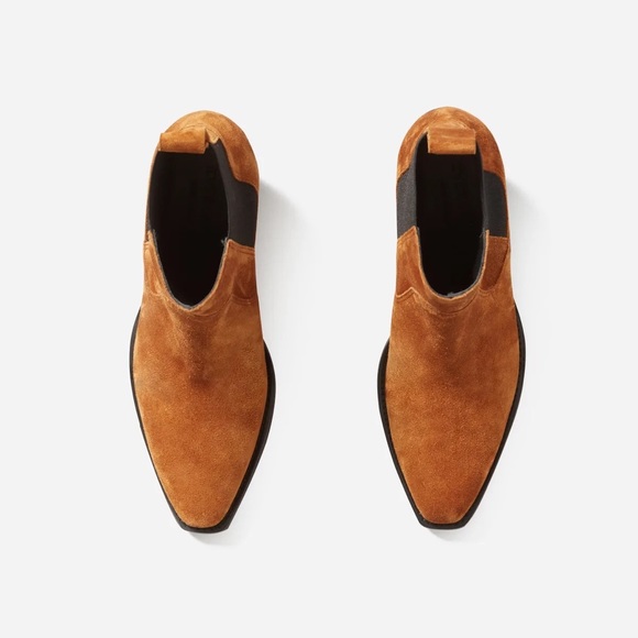 EVERLANE cowboy suede boots - Picture 7 of 8